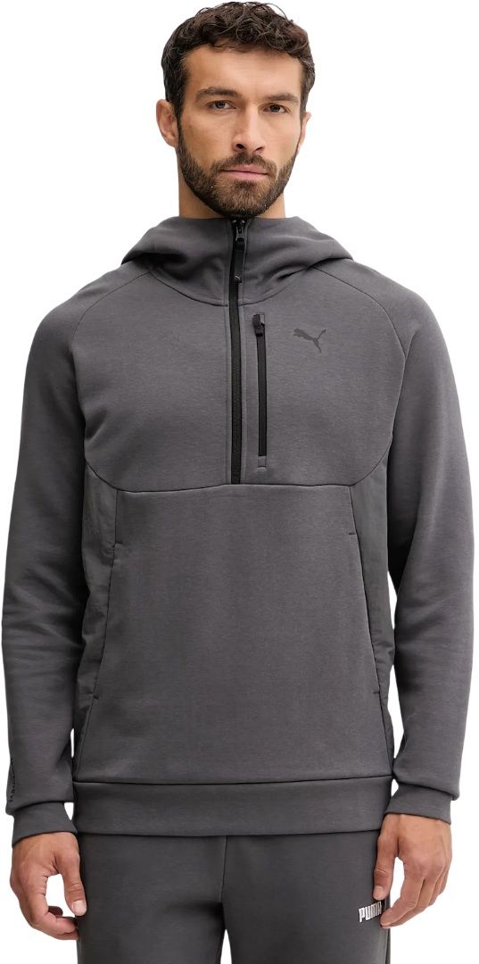 Puma Džemperis Vyrams Pumatech Half Zip Hoodie Grey 688044 44