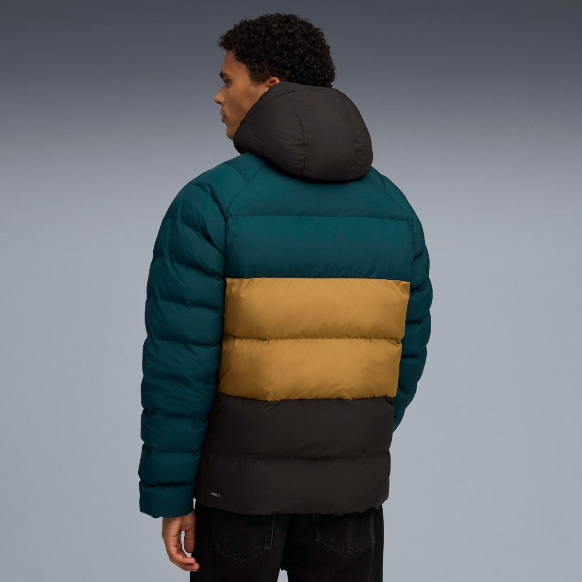 Puma Striukė Vyrams Mono Hooded Jacket Green Yellow Brown 688367
