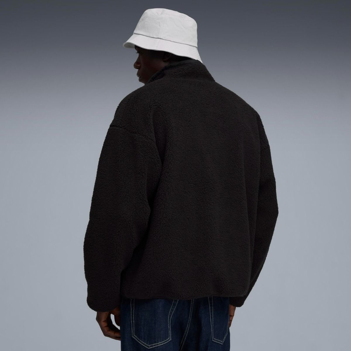 Puma Dvipusė Striukė Vyrams Reversible Hybrid Sherpa Jacket Black