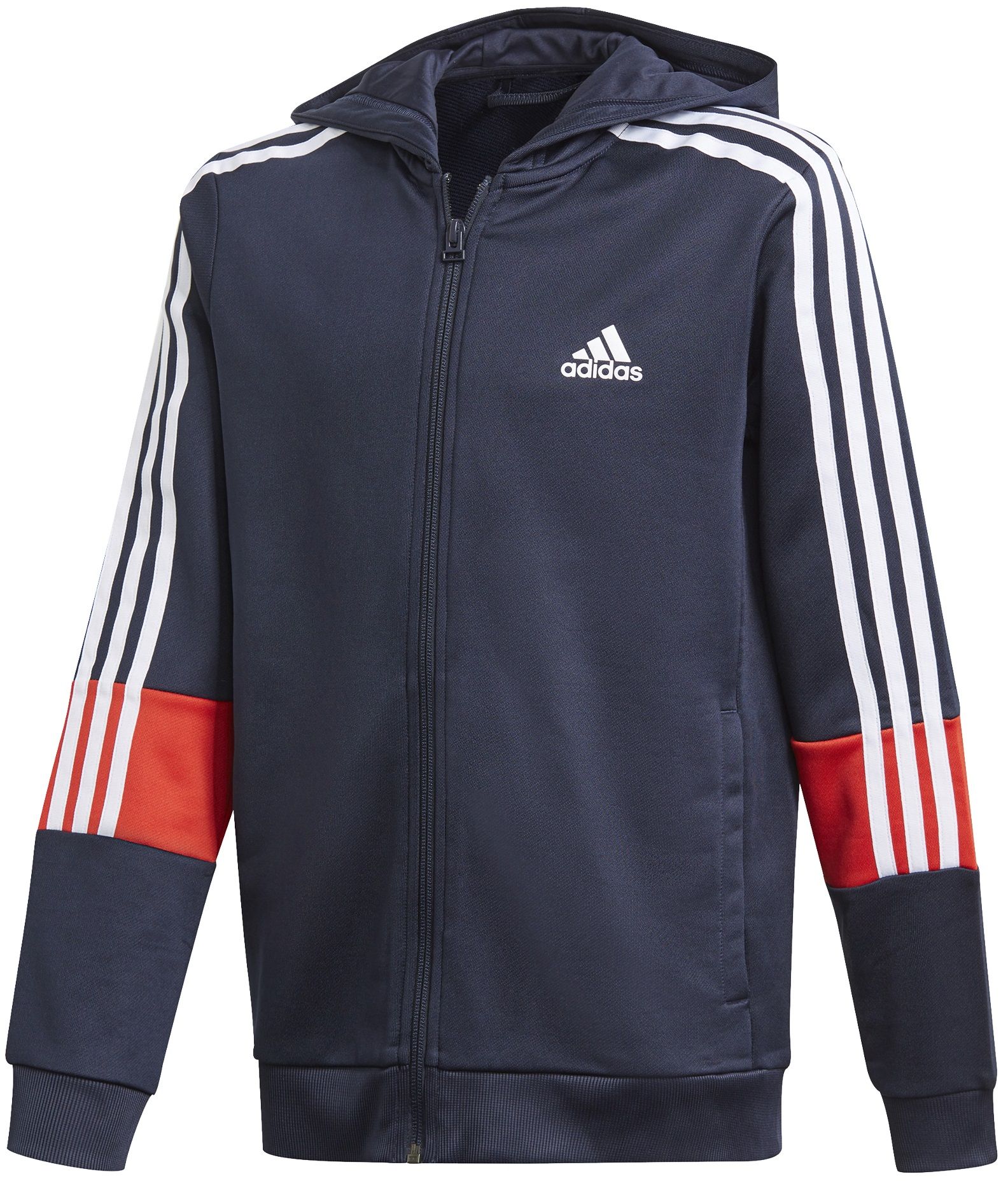 Adidas Džemperis Berniukams B 3s Hoodie Navy GM8456