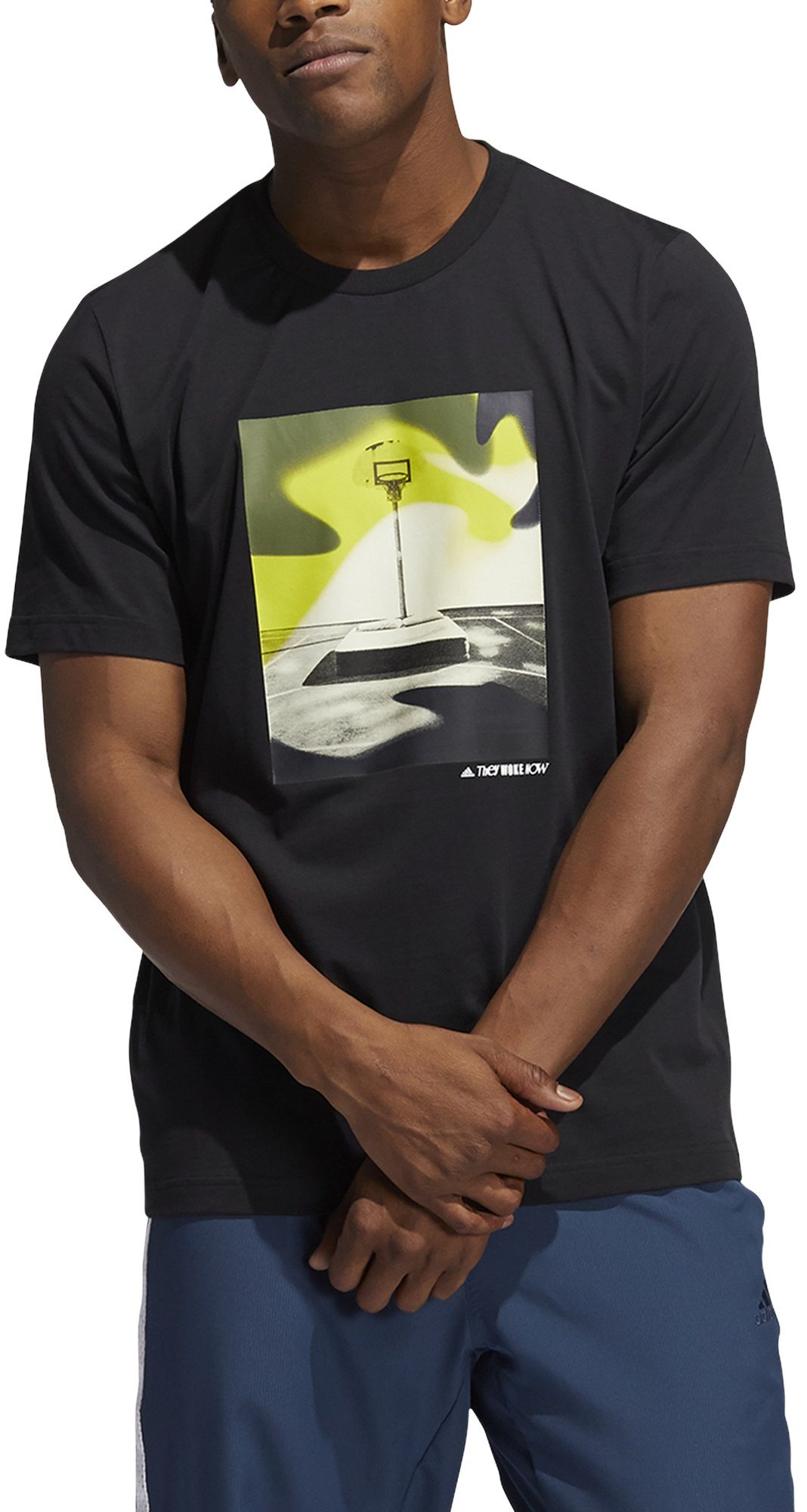 Adidas Marškinėliai Vyrams M Cmo Bx Lg T Black